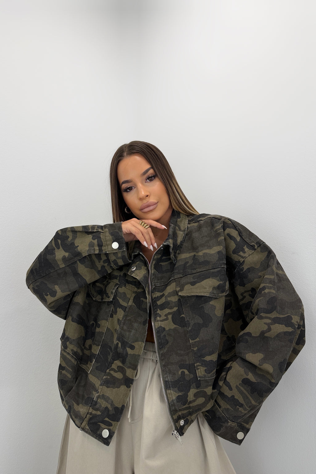 CHAQUETA DENIM CAMU