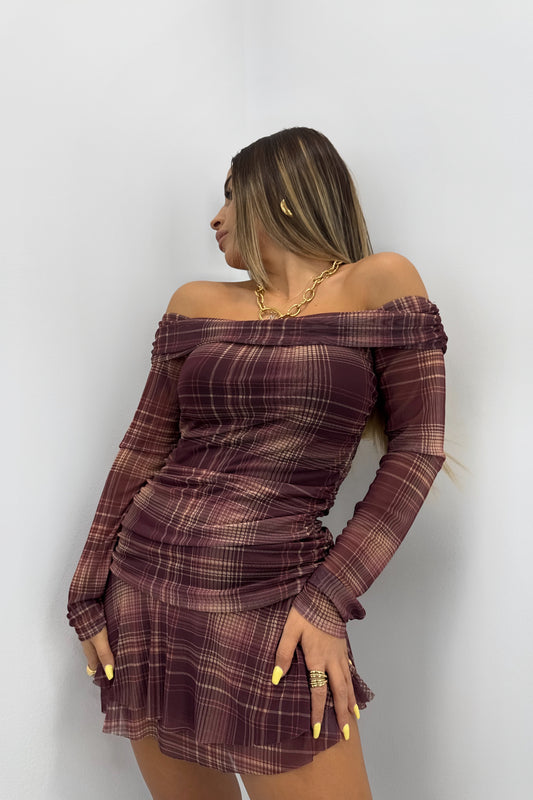 VESTIDO CUADRS LUMINA