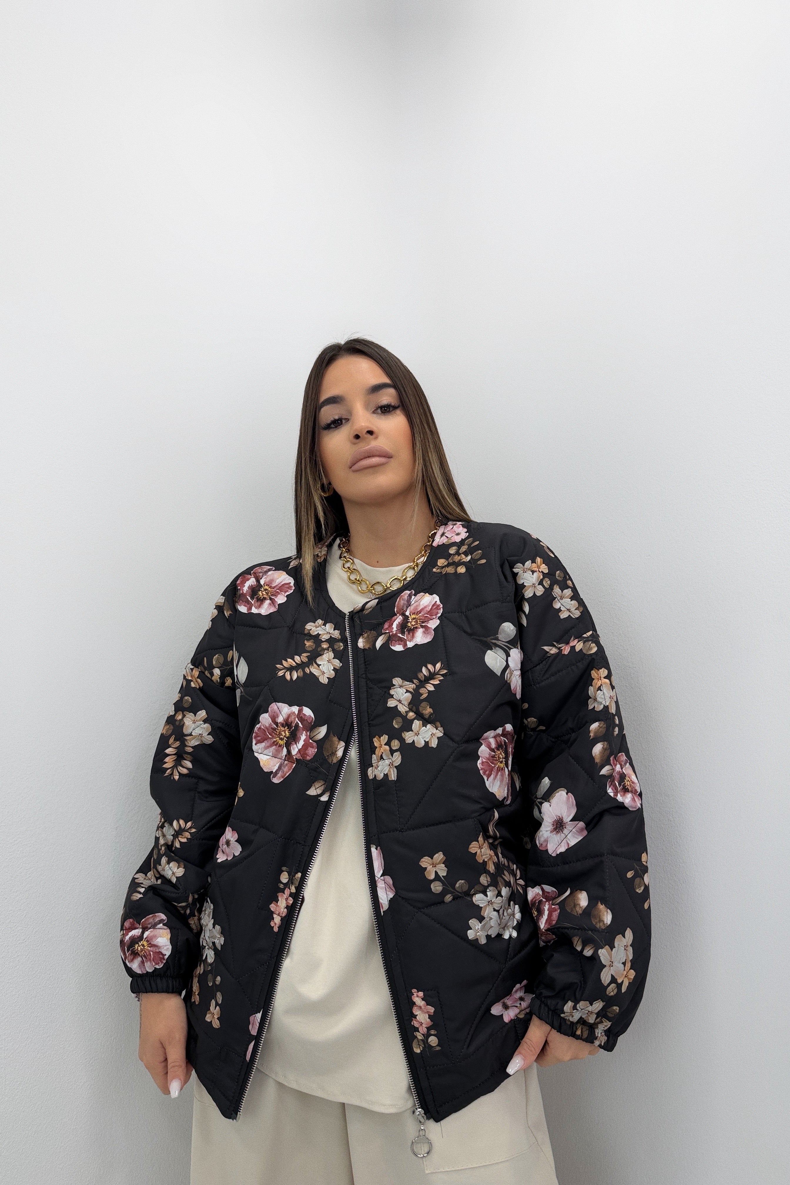 CHAQUETA ACOLCHAD FLORE