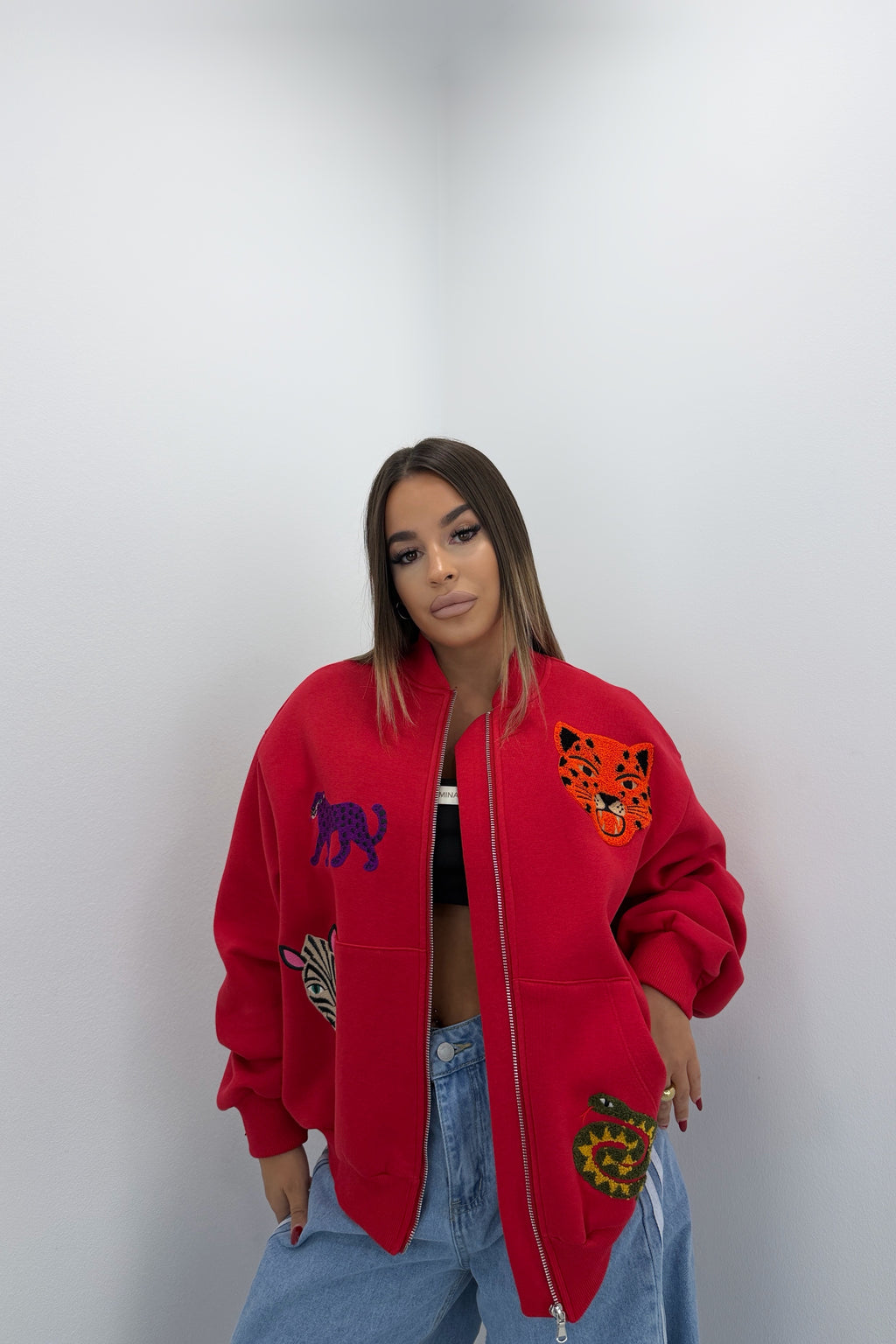 CHAQUETA SUDADERA PARCH LUMINA