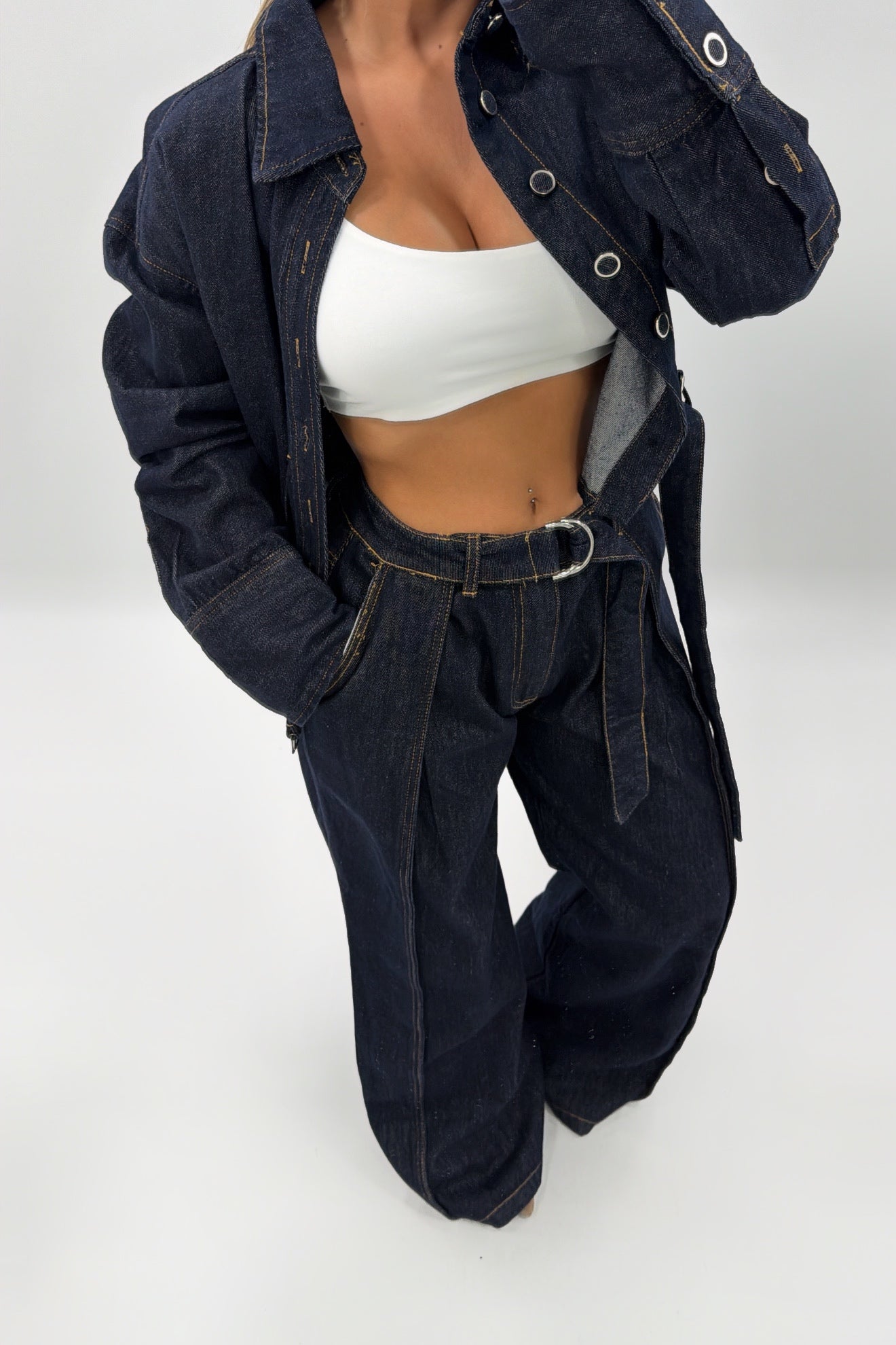 JEANS OSCU CON CINTURÓN