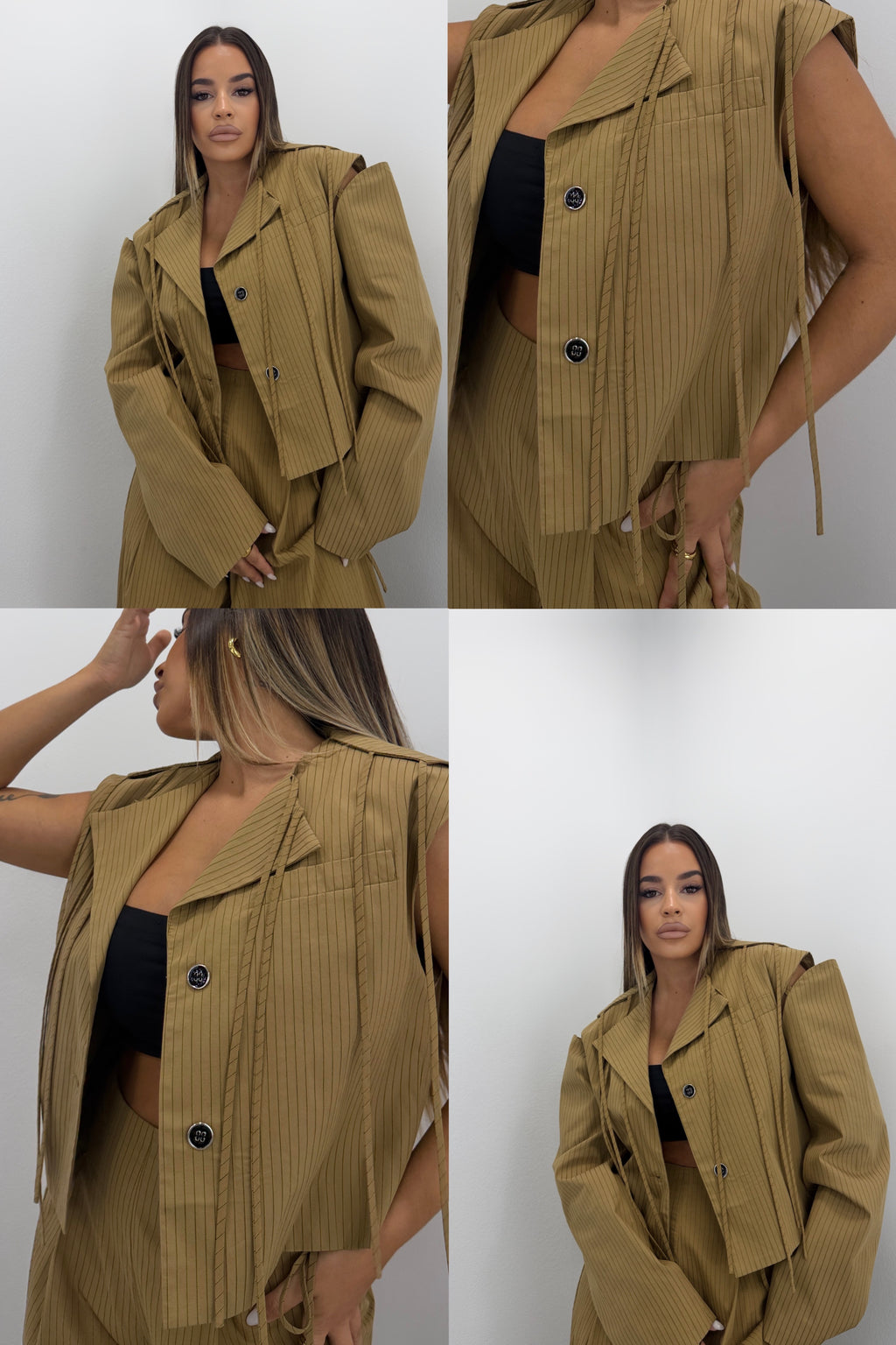BLAZER | CHALECO RAY DETAIL LUMINA