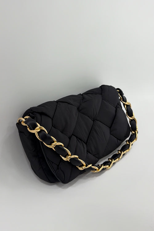 BOLSO ACOLCHADO CON DORE