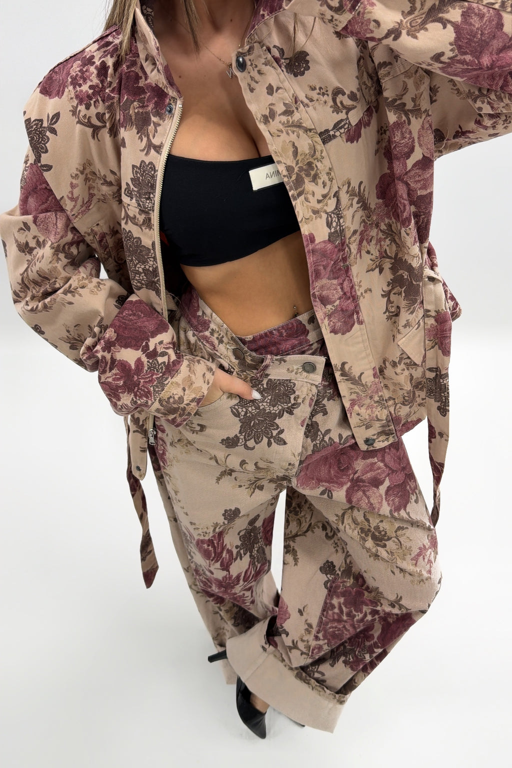 PANTALÓN FLORE ASIMÉTRICO LUMINA