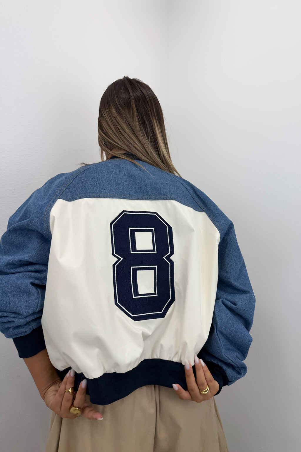 CHAQUETA COMBINADA OCHE