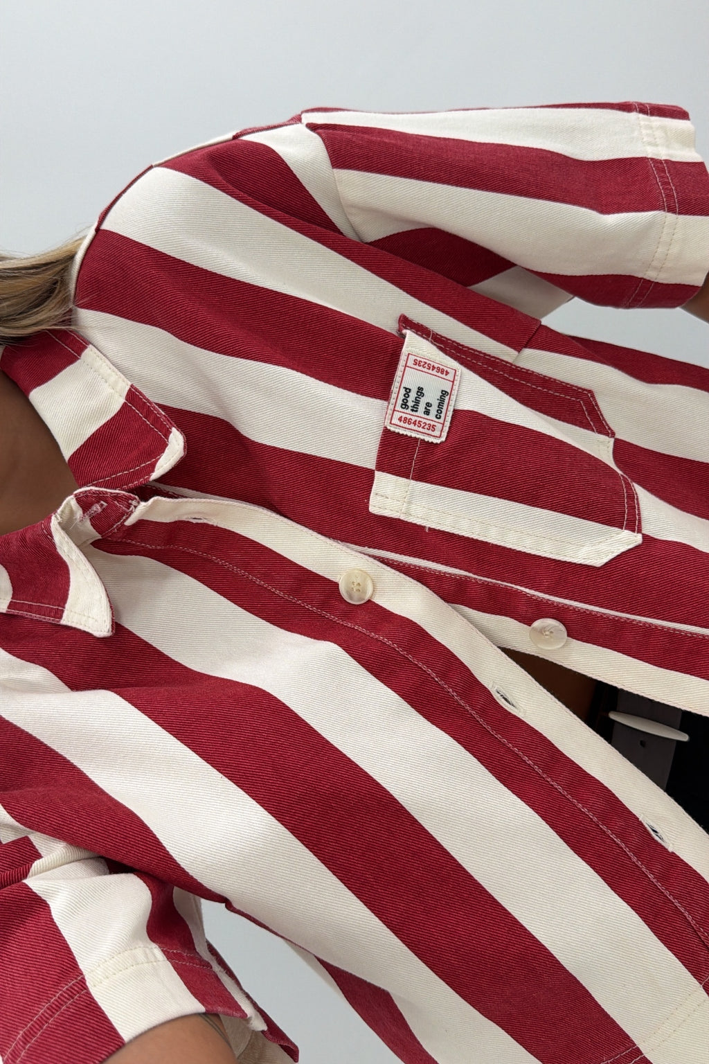 CAMISA RAY CROPPED