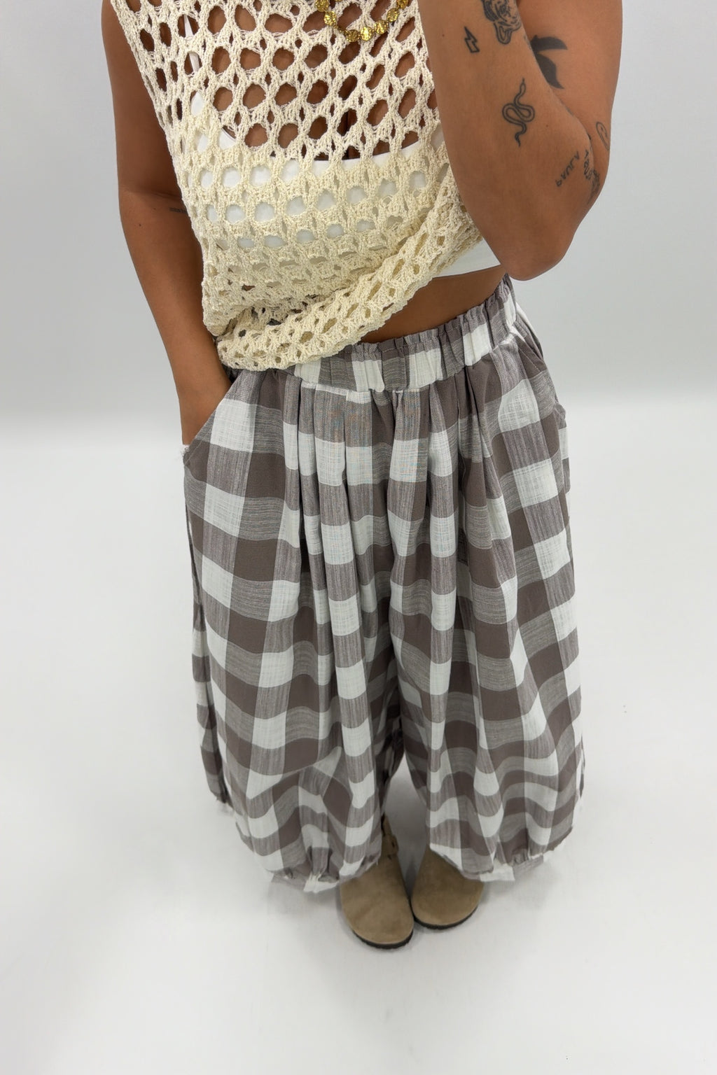PANTALÓN BOMBACH CUADRE