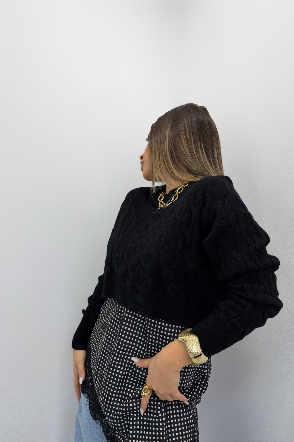 JERSEY BASIC CROPPED