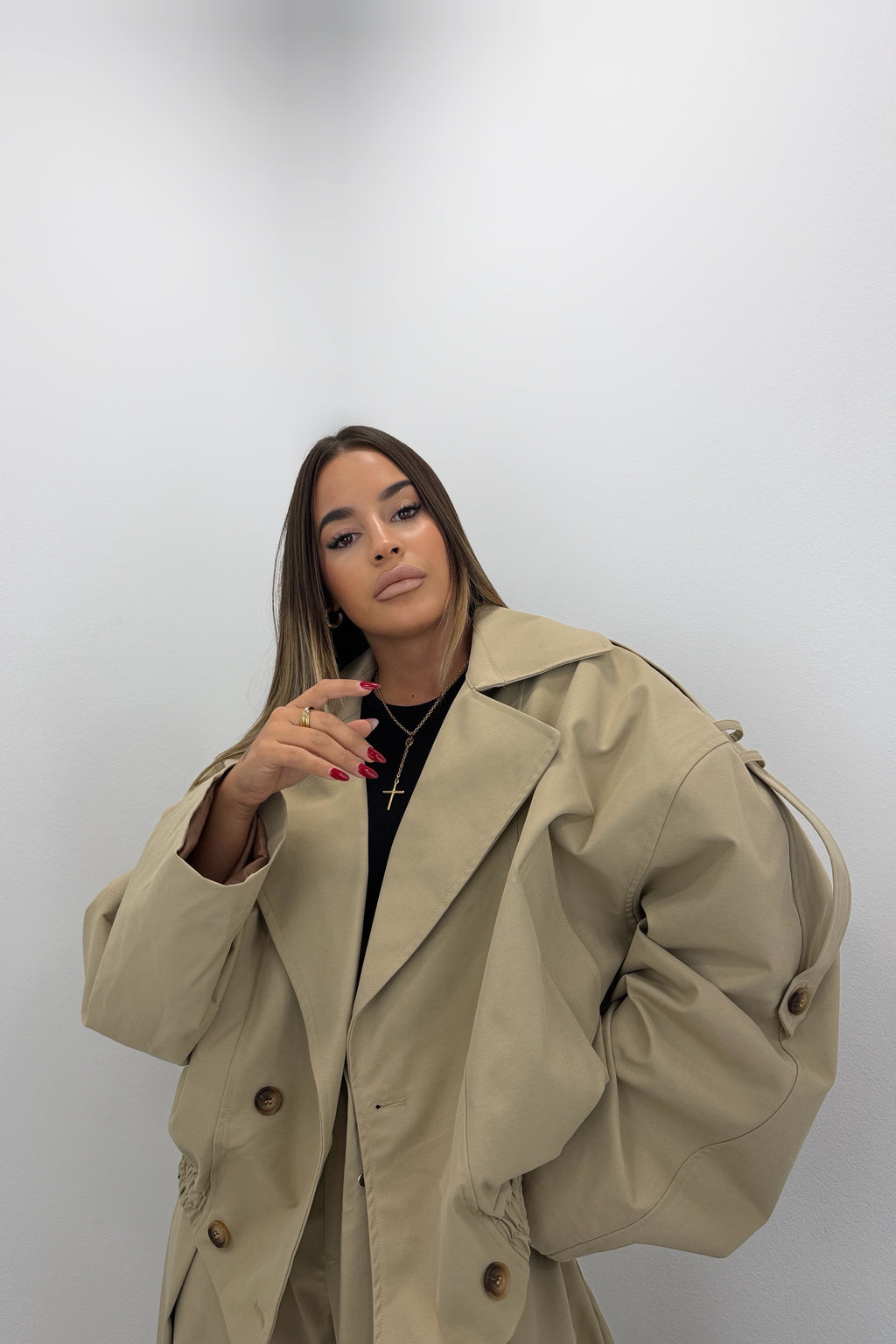 CHAQUETA TRENCH LUMINA
