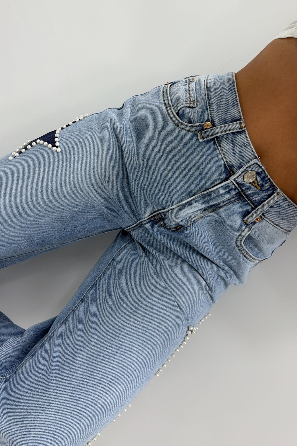 JEANS ESTELA PERLADO