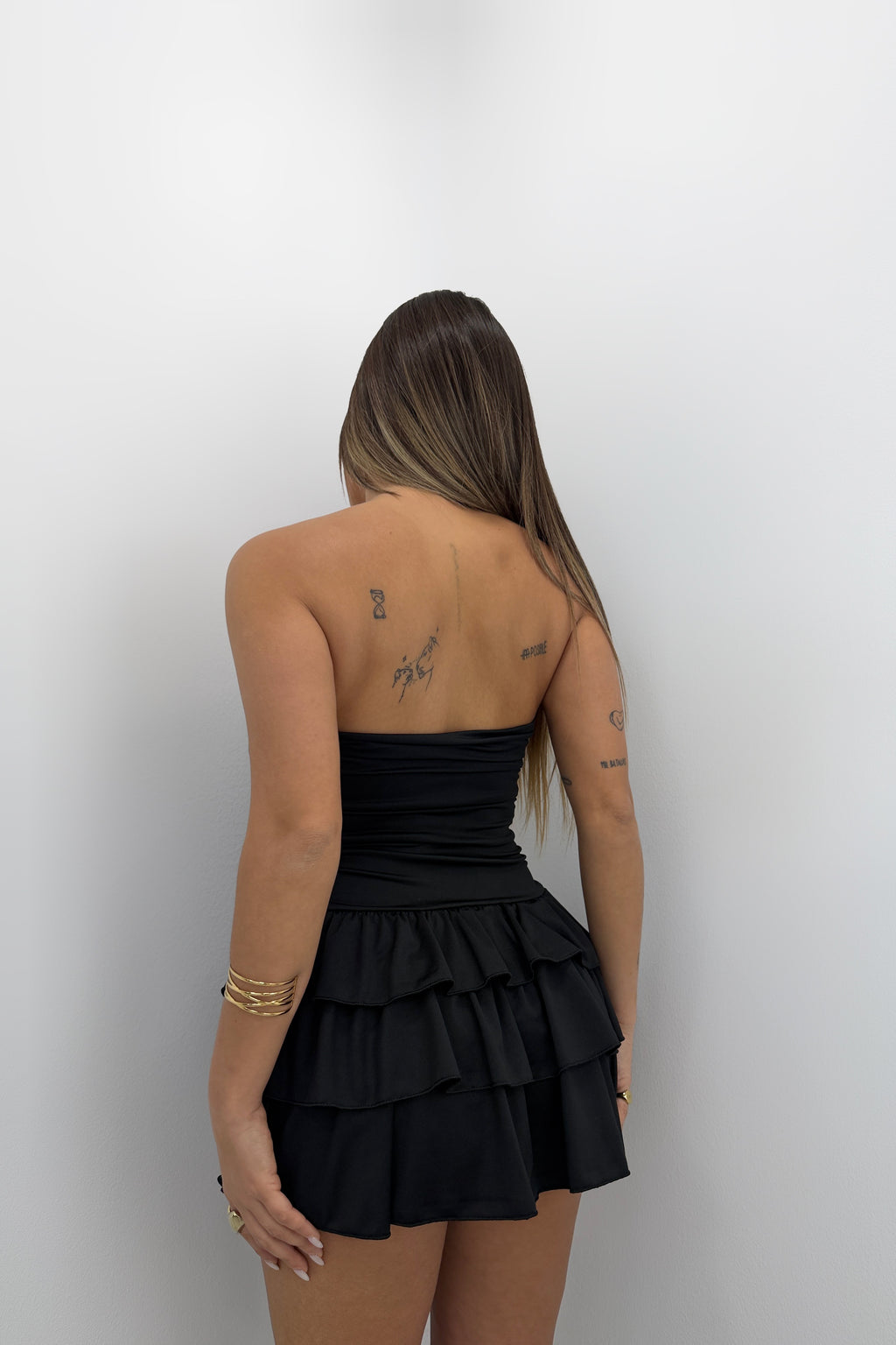 VESTIDO MONO VOLANT