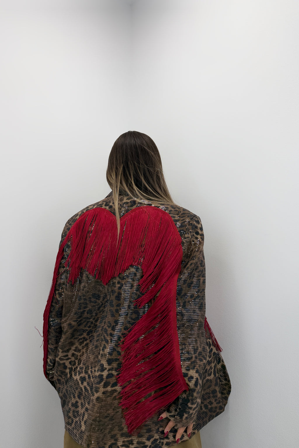 BLAZER LENTEJUELAS LEOPARDE LUMINA