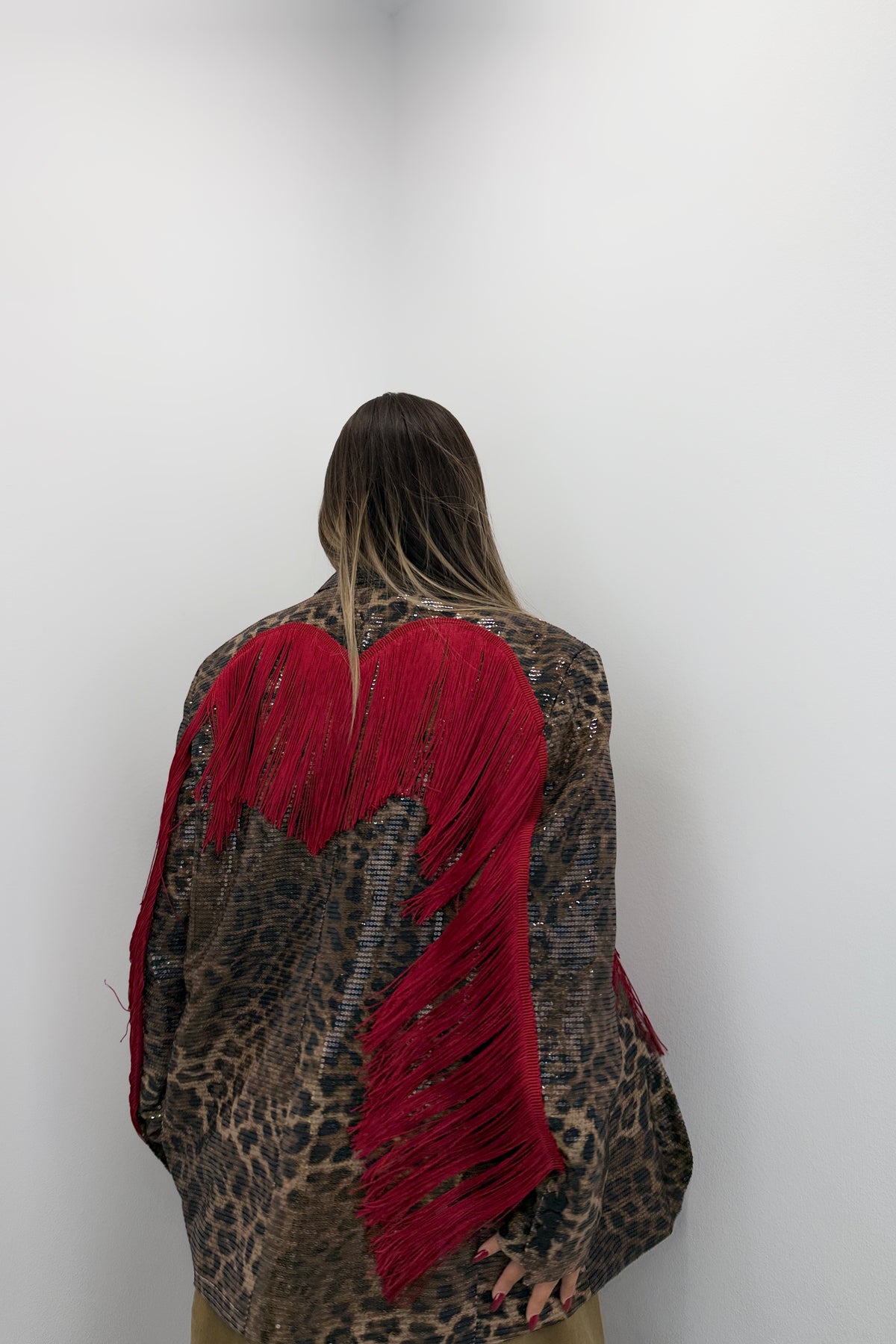 BLAZER LENTEJUELAS LEOPARDE LUMINA