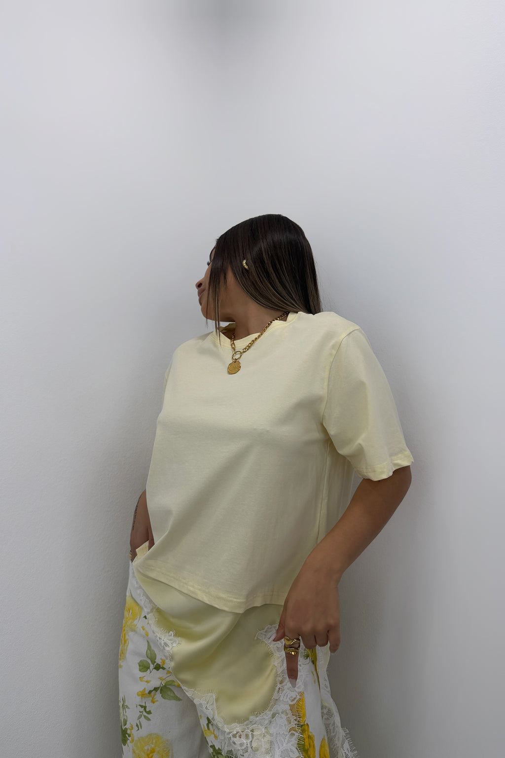 CAMISETA ENCAJE