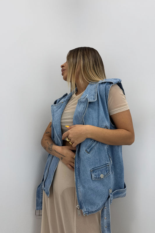 CHALECO DENIM