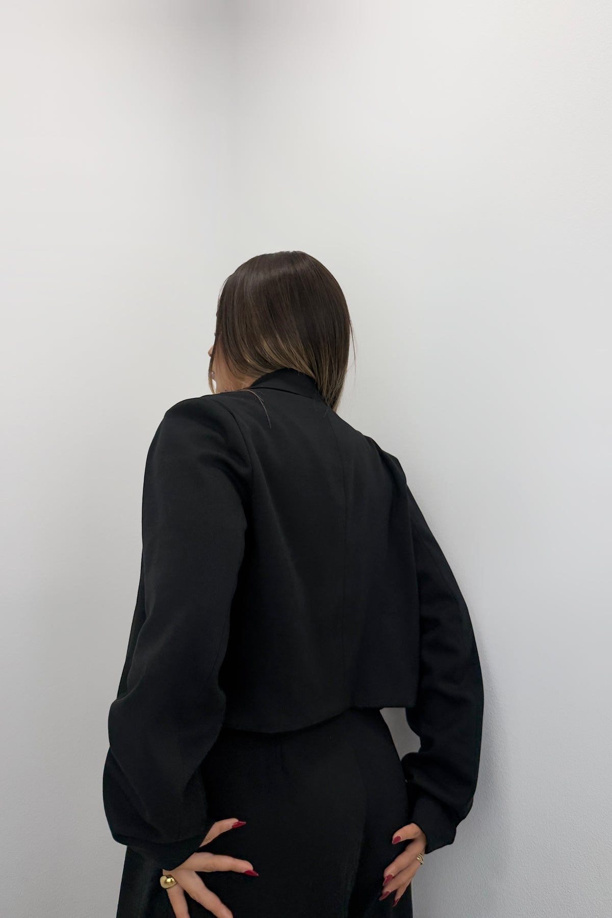 BLAZER BASIC CROPPED