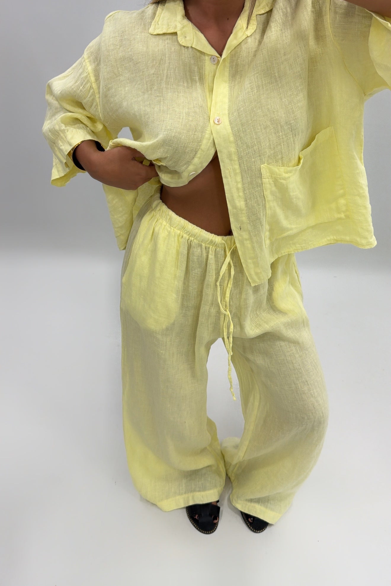 PANTALÓN LINO AMARÉ