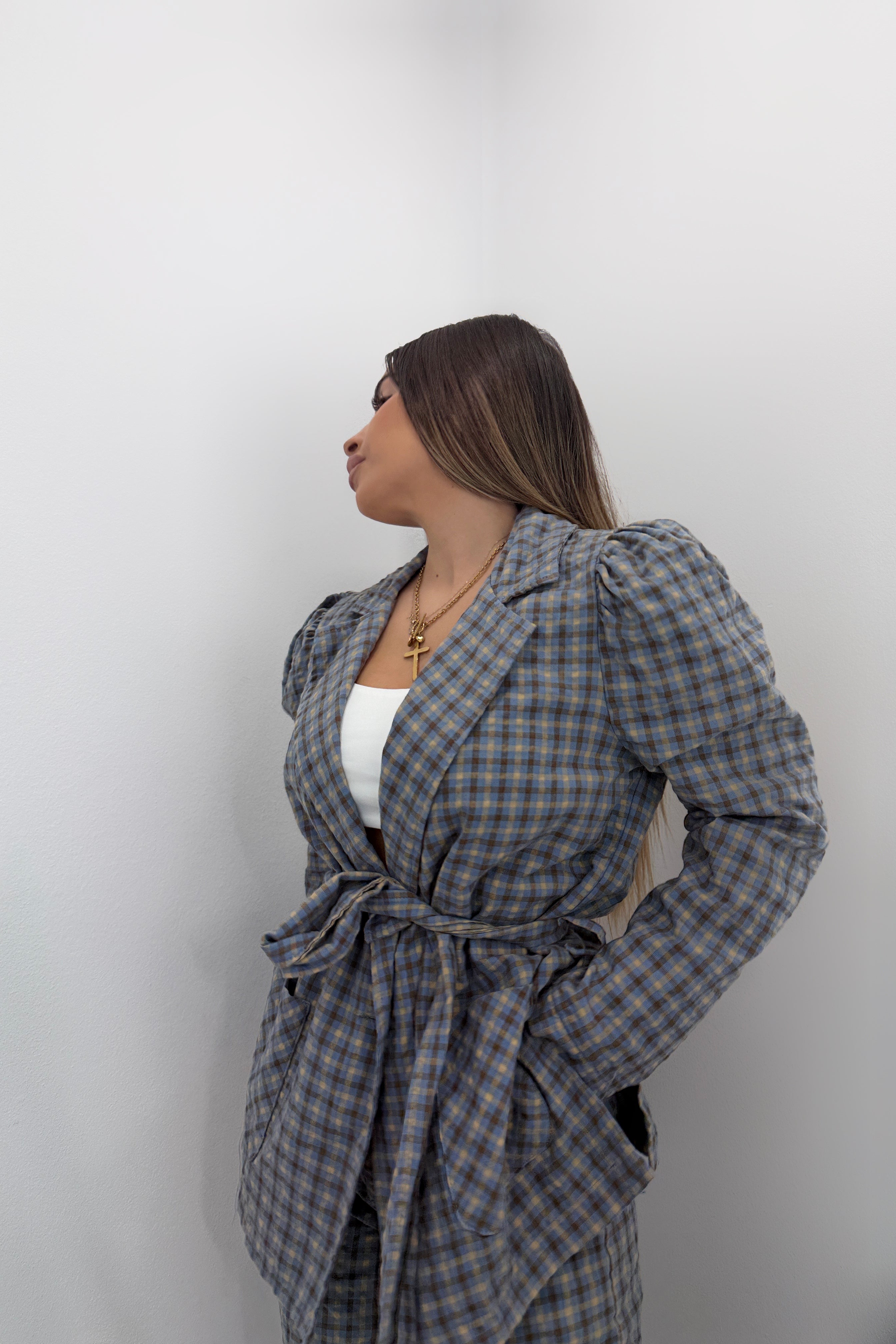 BLAZER MANGA ABULLONADA