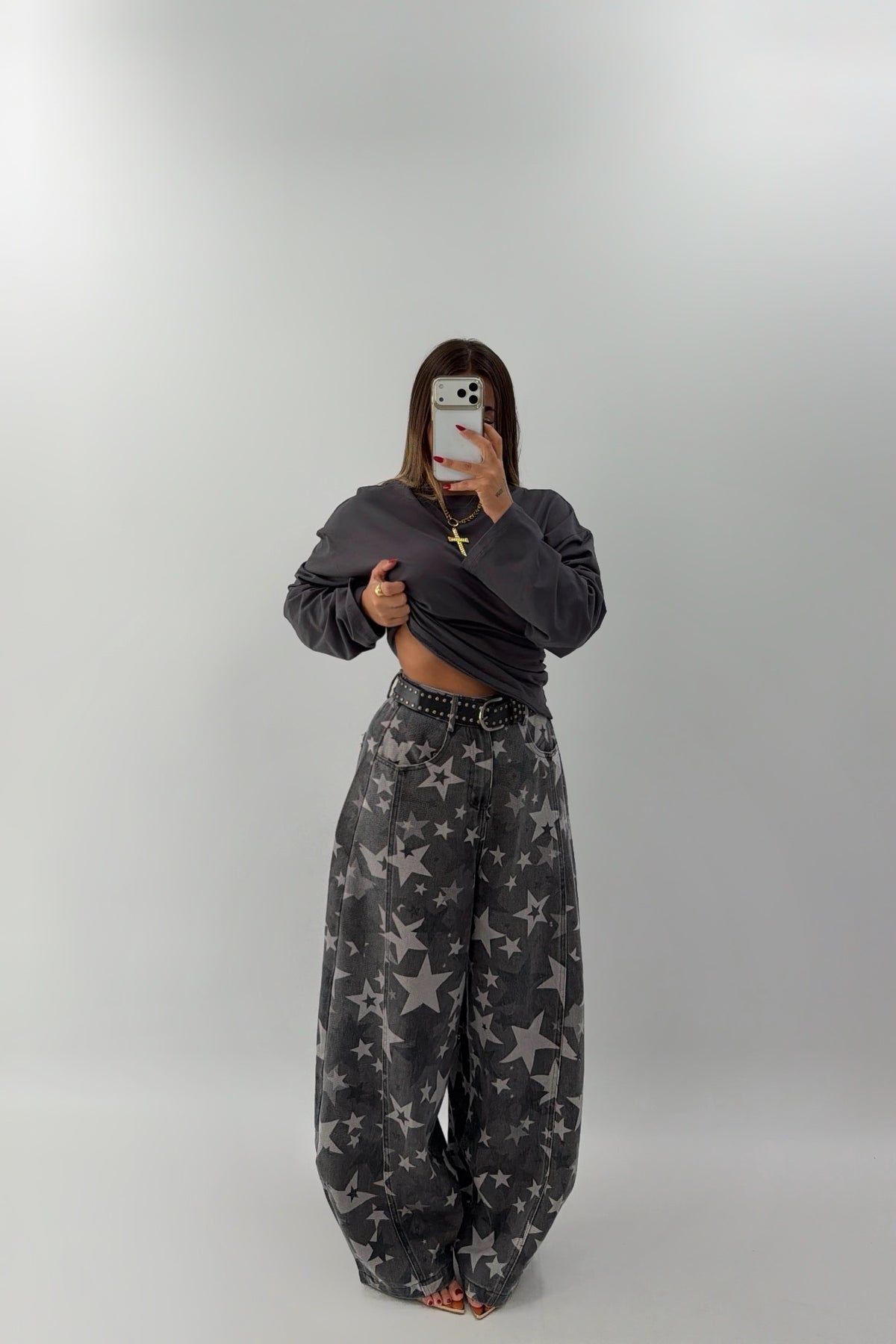 PANTALÓN ESTELAR CON CINTURÓN