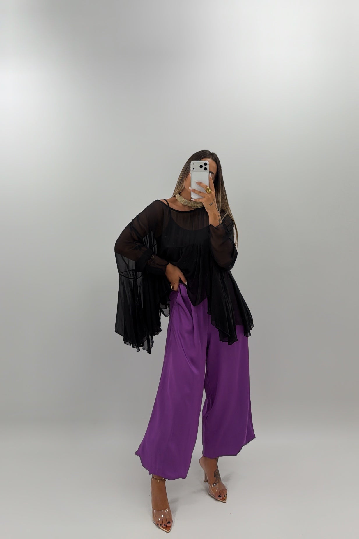 PANTALÓN SATÉN LAZADA MOREI