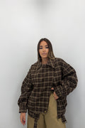 CHAQUETA CUADRE ACOLCHADA