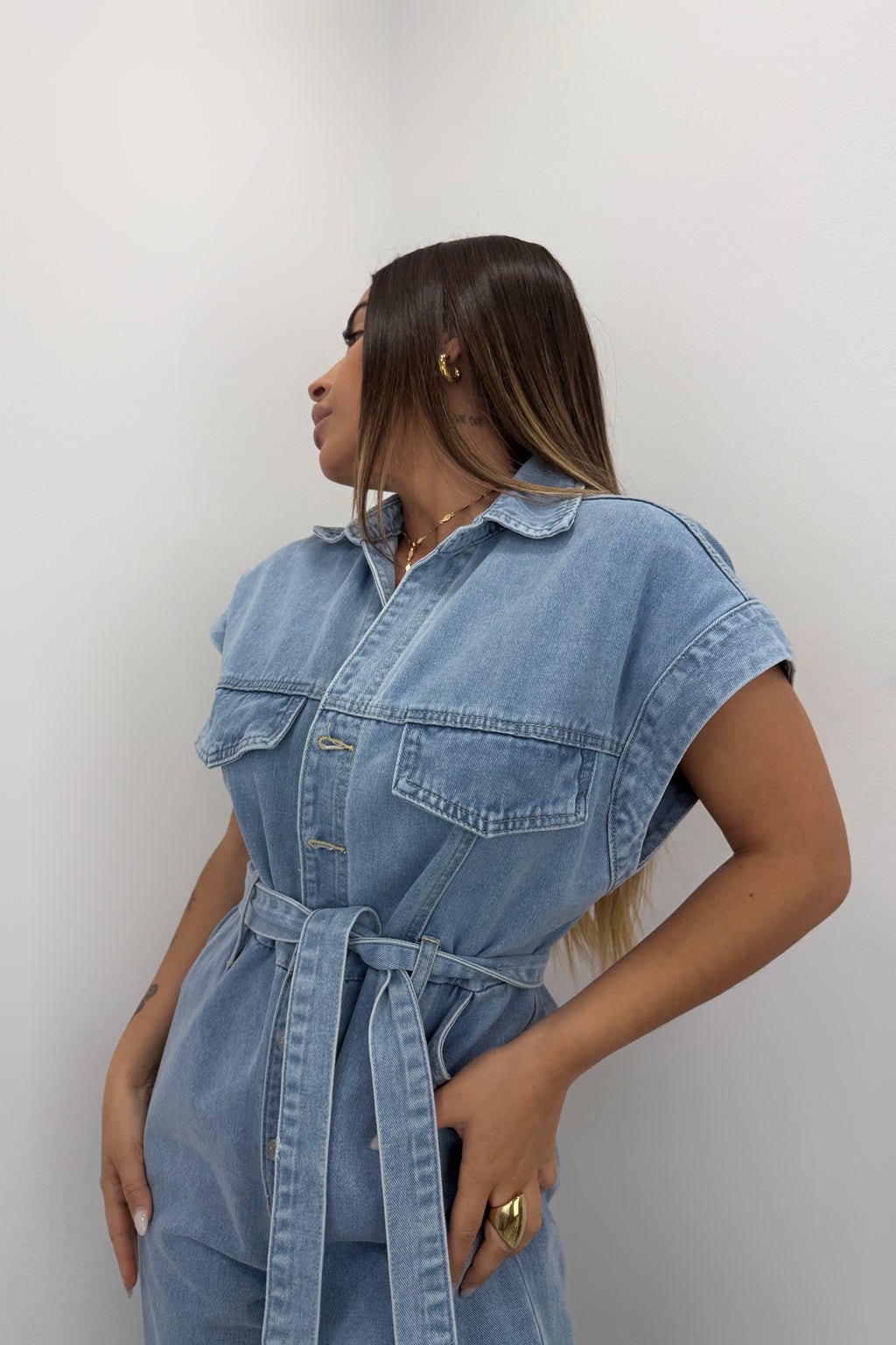 MONO DENIM CINTURÓN