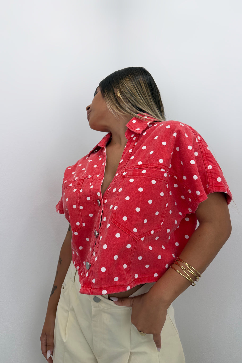 CHAQUETA DENIM TOPE