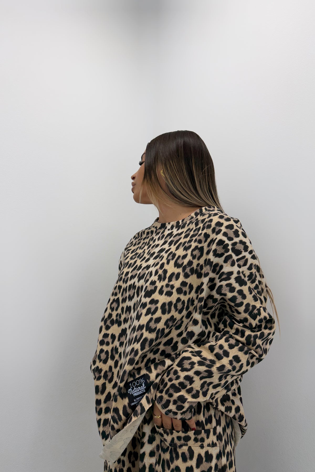 CONJUNTO BASIC BAHON LEOPARDE