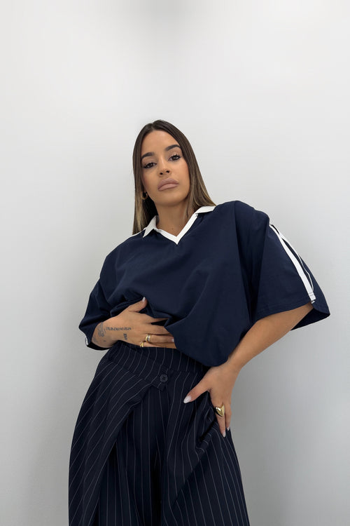 CAMISETA RAYA LATERAL