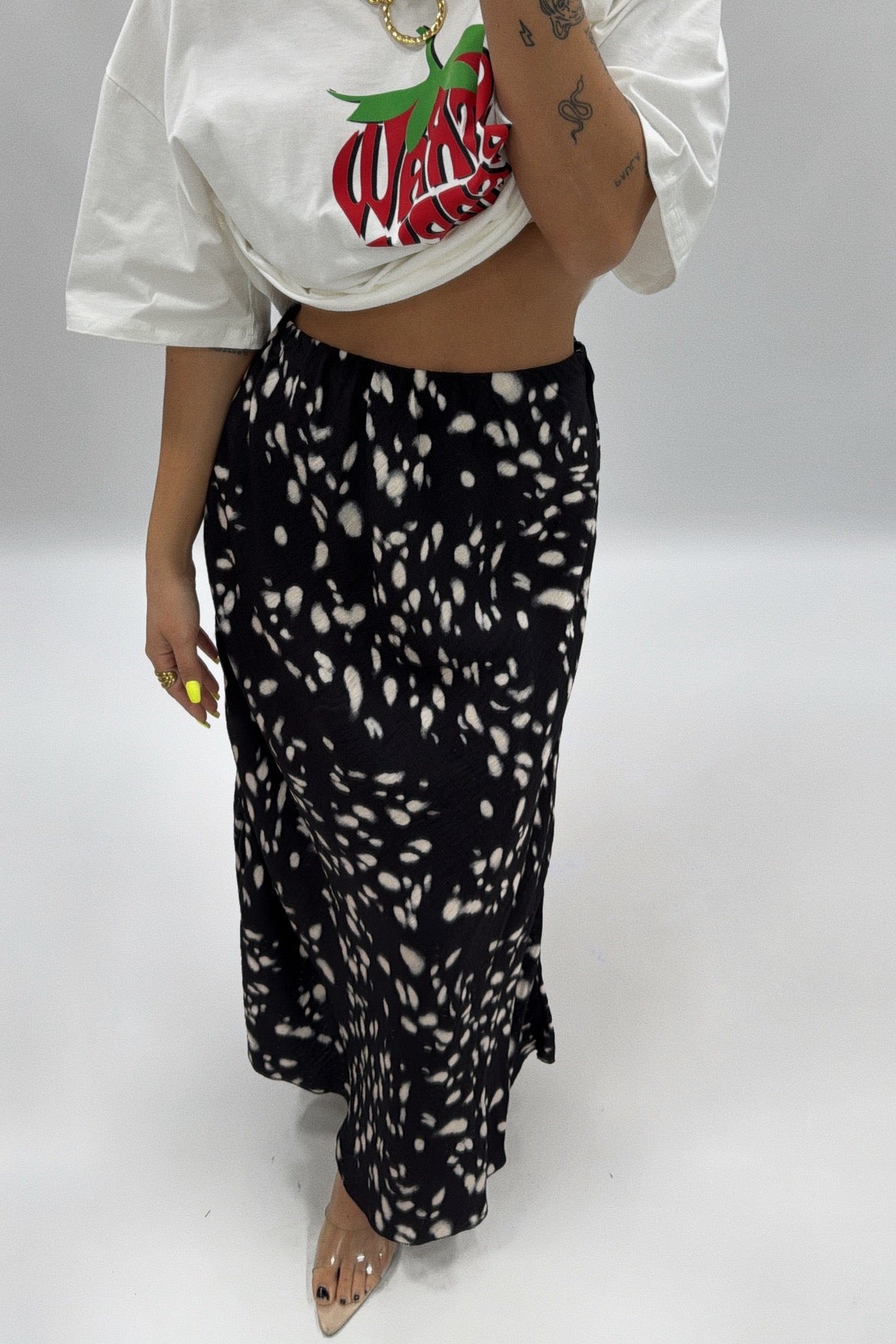FALDA ESTAMPADA FLUIDA