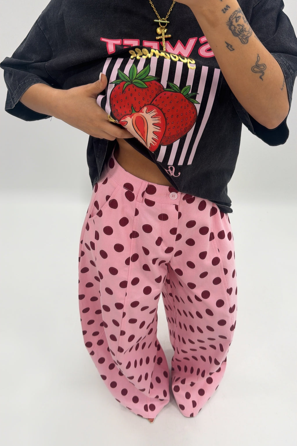 PANTALÓN ROSE TOPE