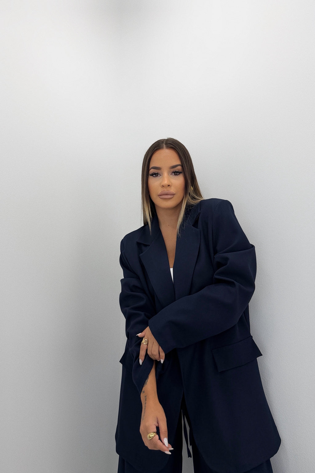 BLAZER AZULE MARÍN
