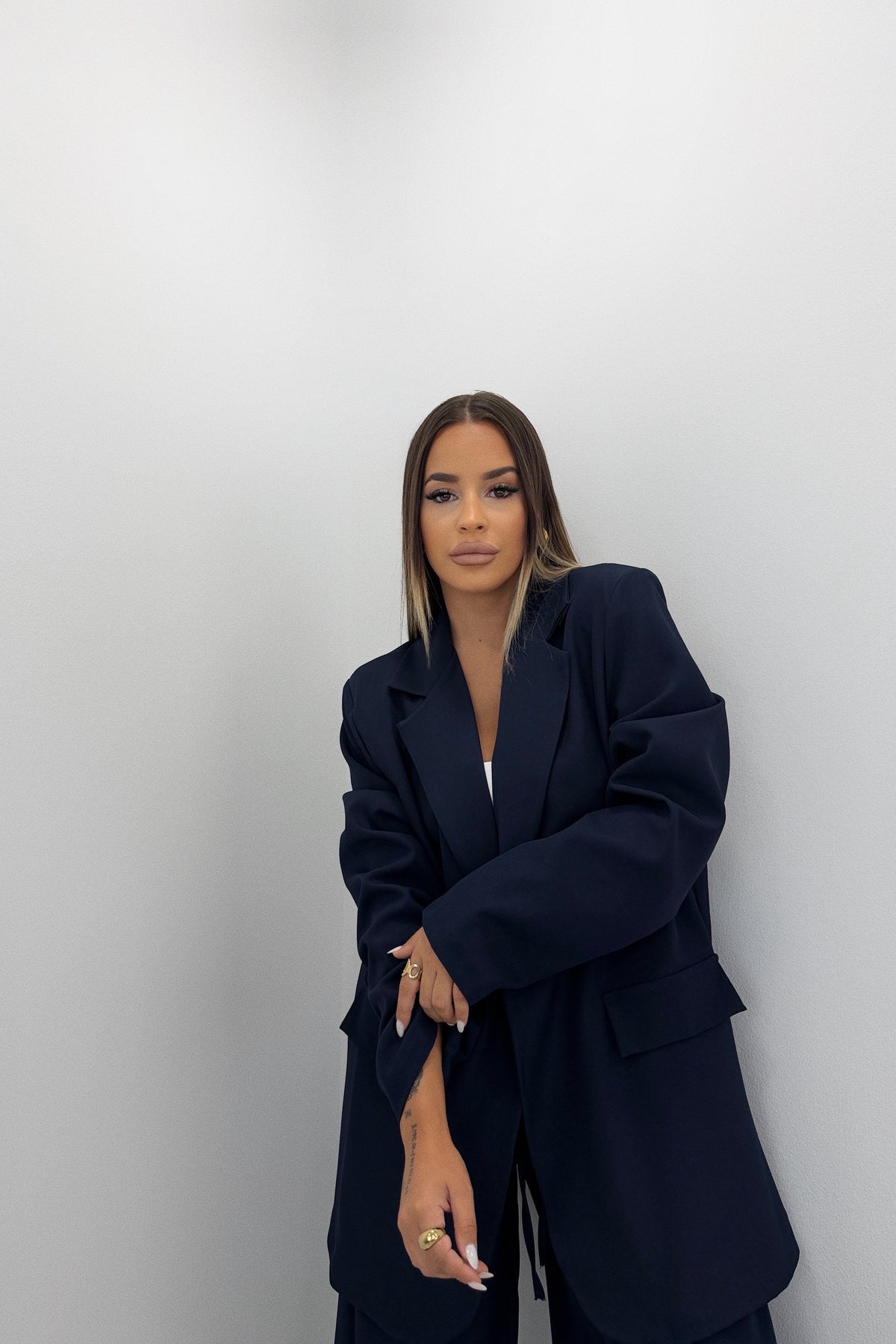 BLAZER AZULE MARÍN