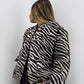 CHAQUETA ZEBRA MARRÓN