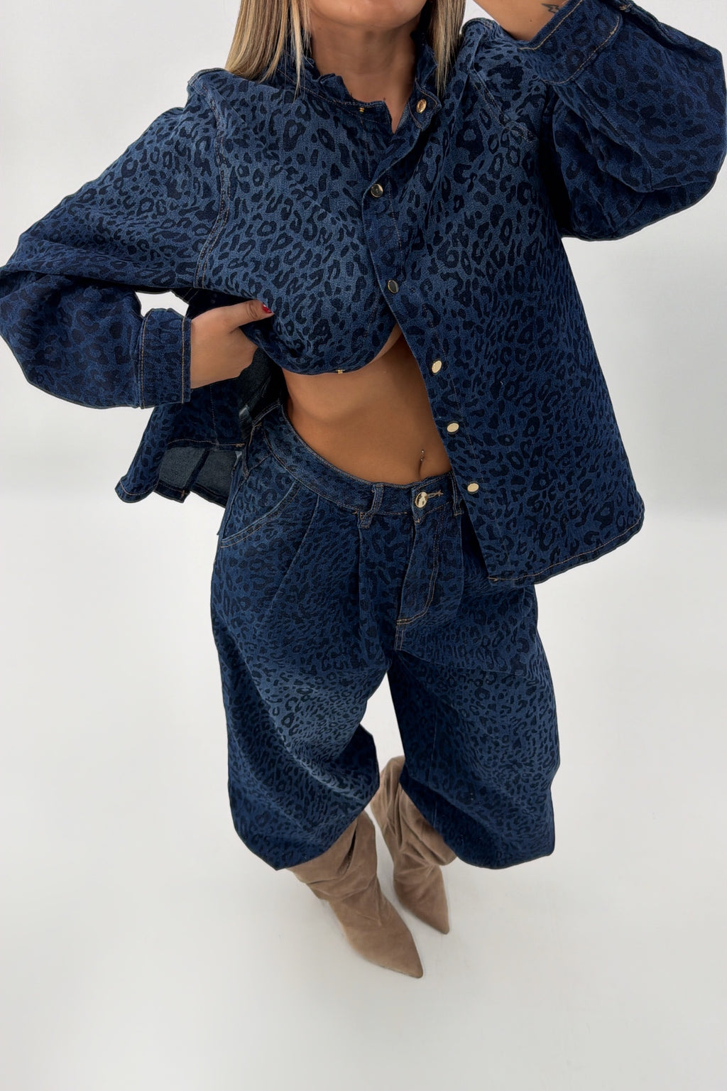 JEANS DOBLEZ LEOPARD