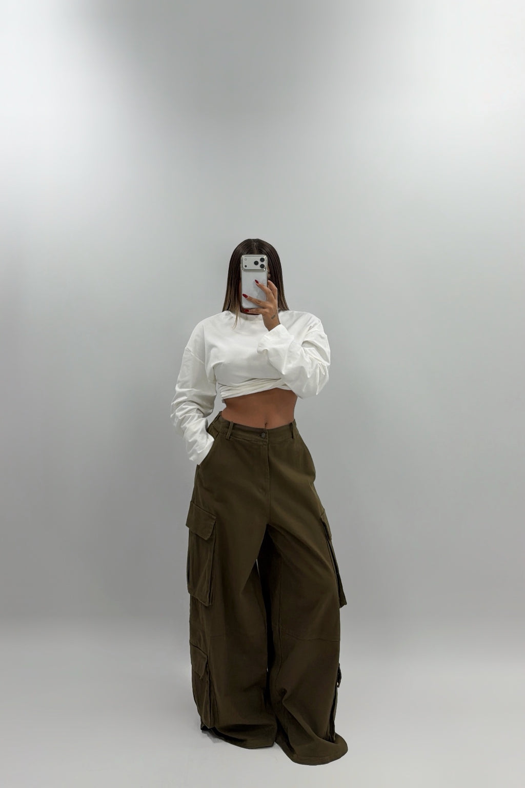 JEANS CARGO LUMINA