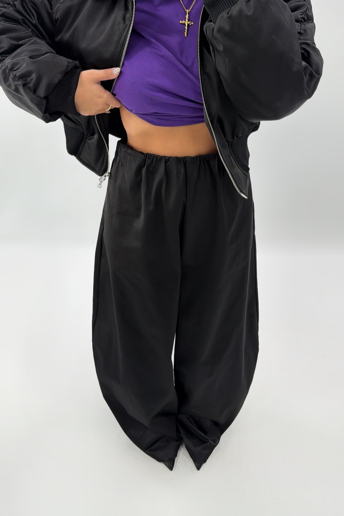 PANTALÓN MET GLOBO LUMINA