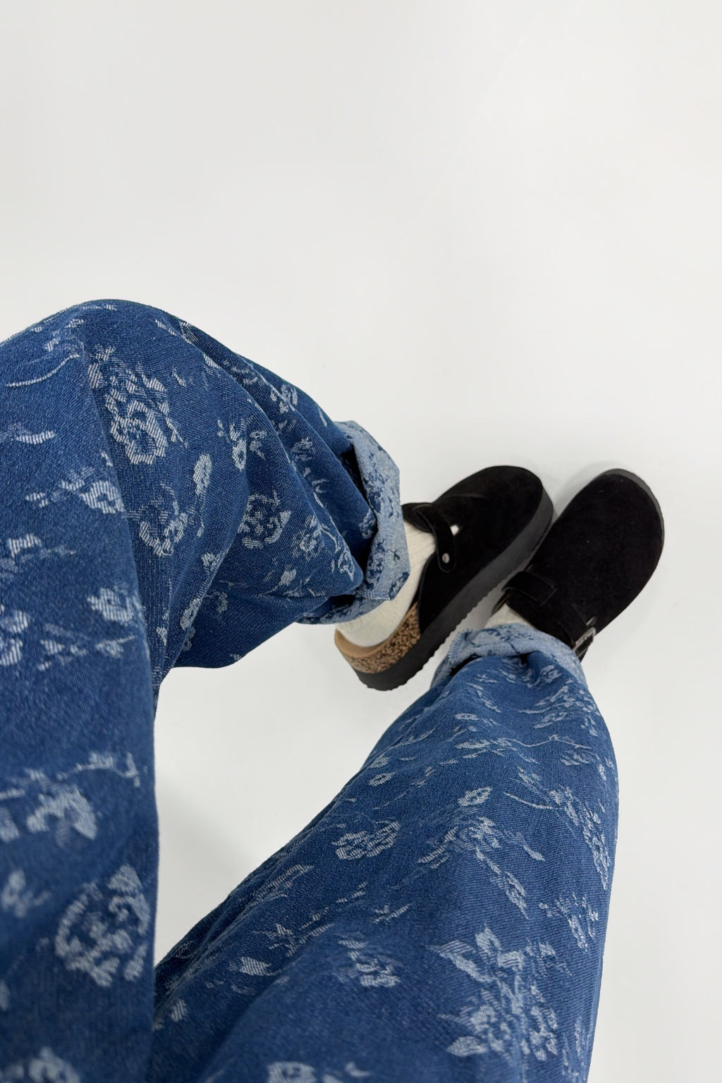 PANTALÓN BAGGY FLORAL