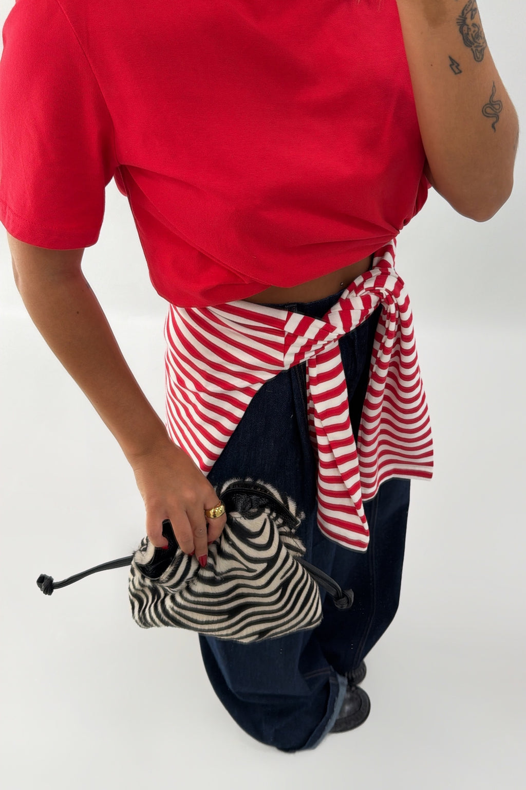 BOLSO ZEBRA PIEL