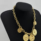 COLLAR MONED MAXI