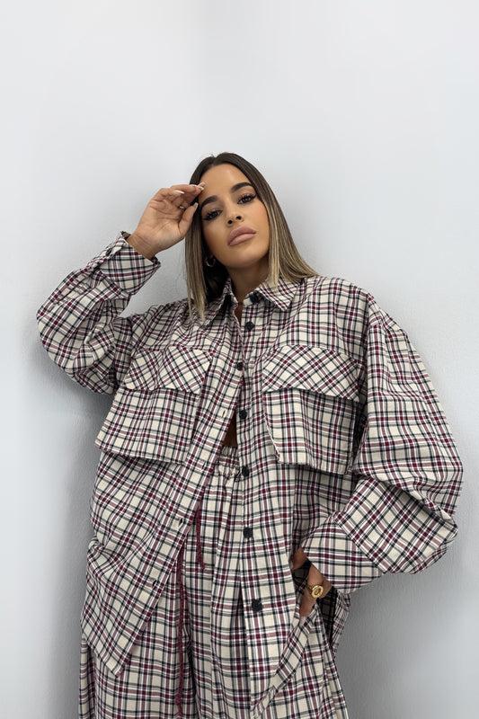 CAMISA CUADRS LUMINA