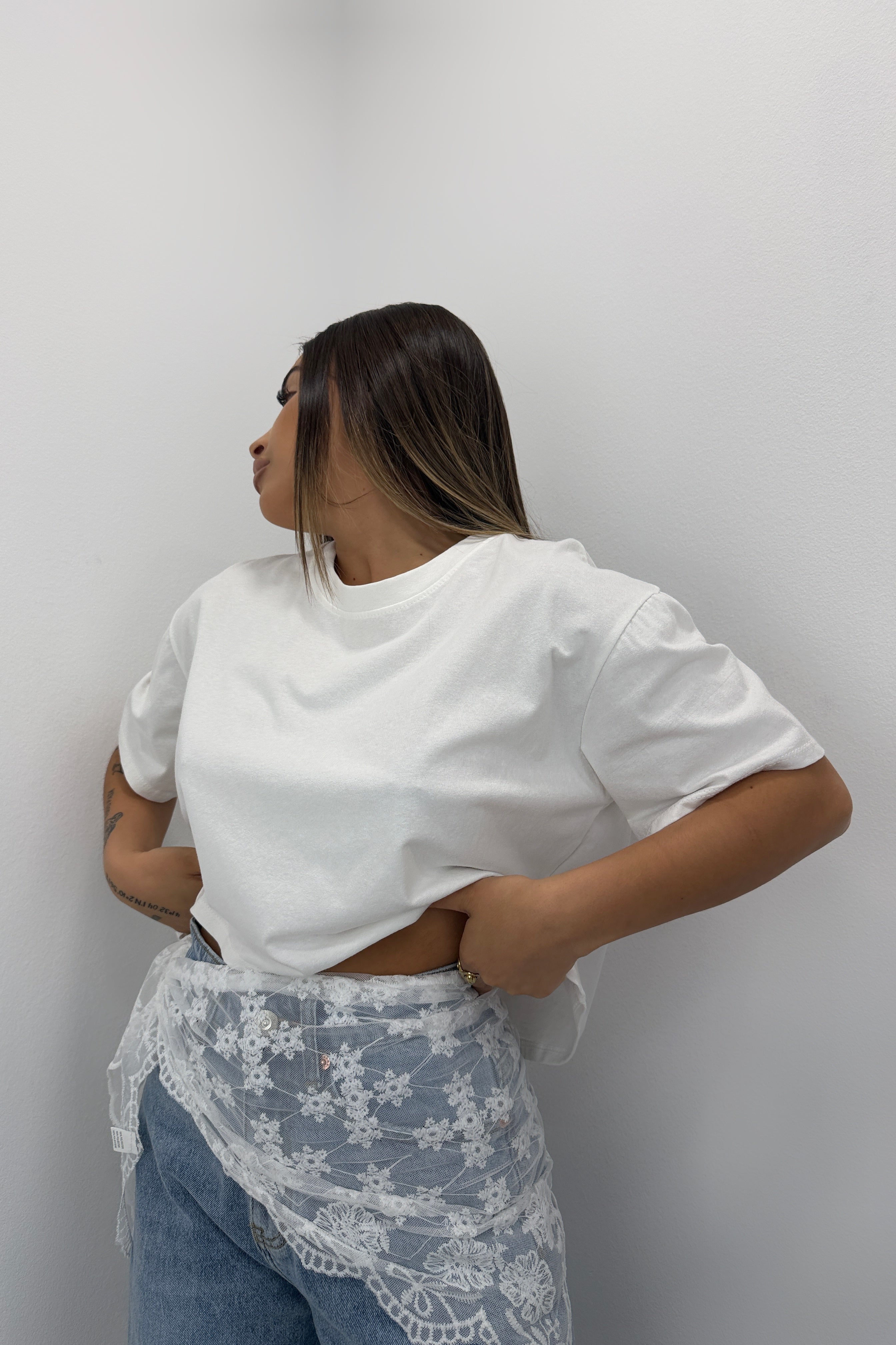 CAMISETA BASIC CROPPED