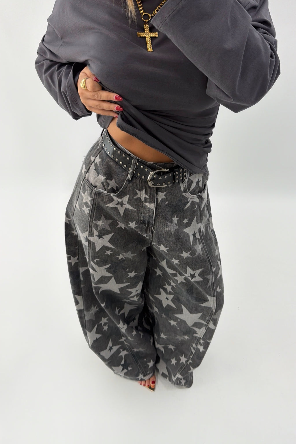 PANTALÓN ESTELAR CON CINTURÓN