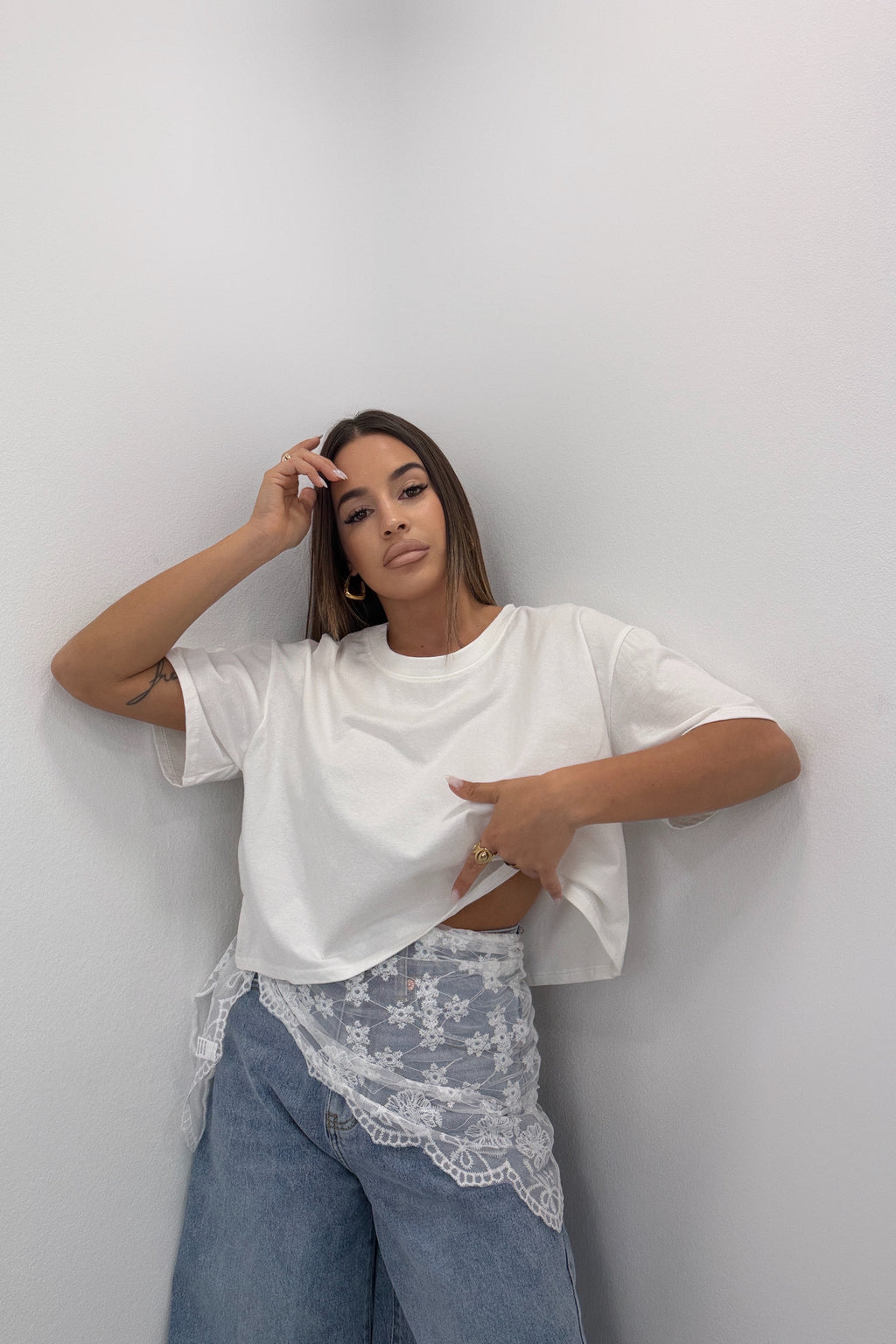 CAMISETA BASIC CROPPED