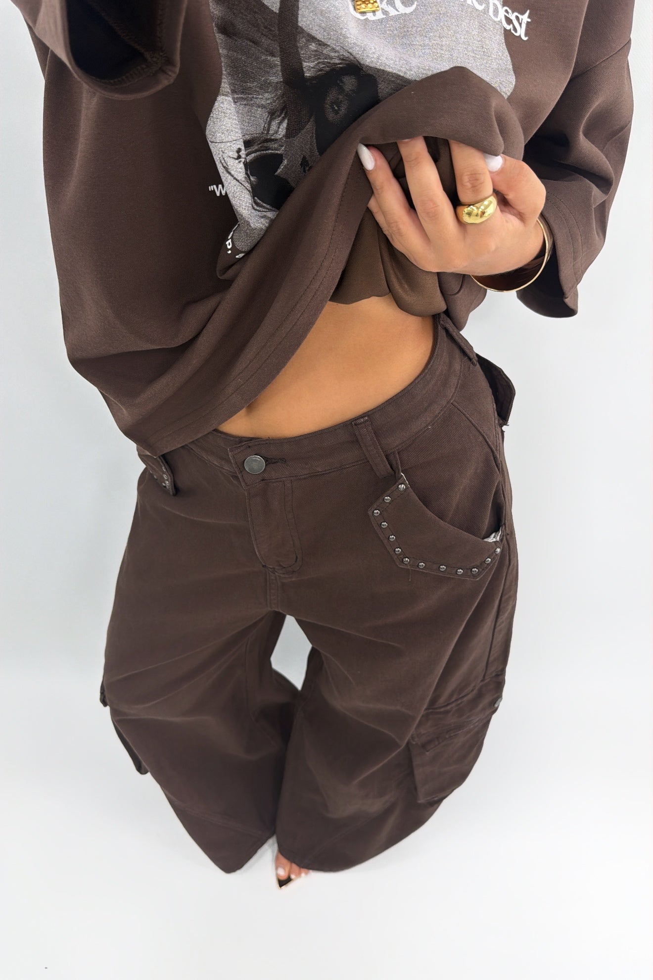 JEANS CARGO TACH