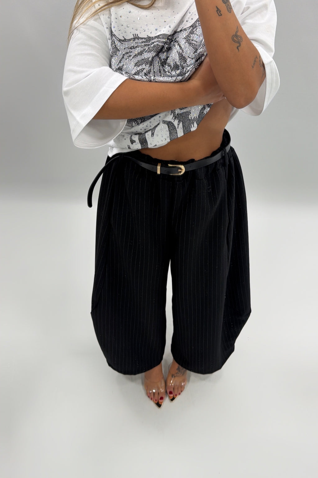 PANTALÓN BAHON CON CINTURÓN