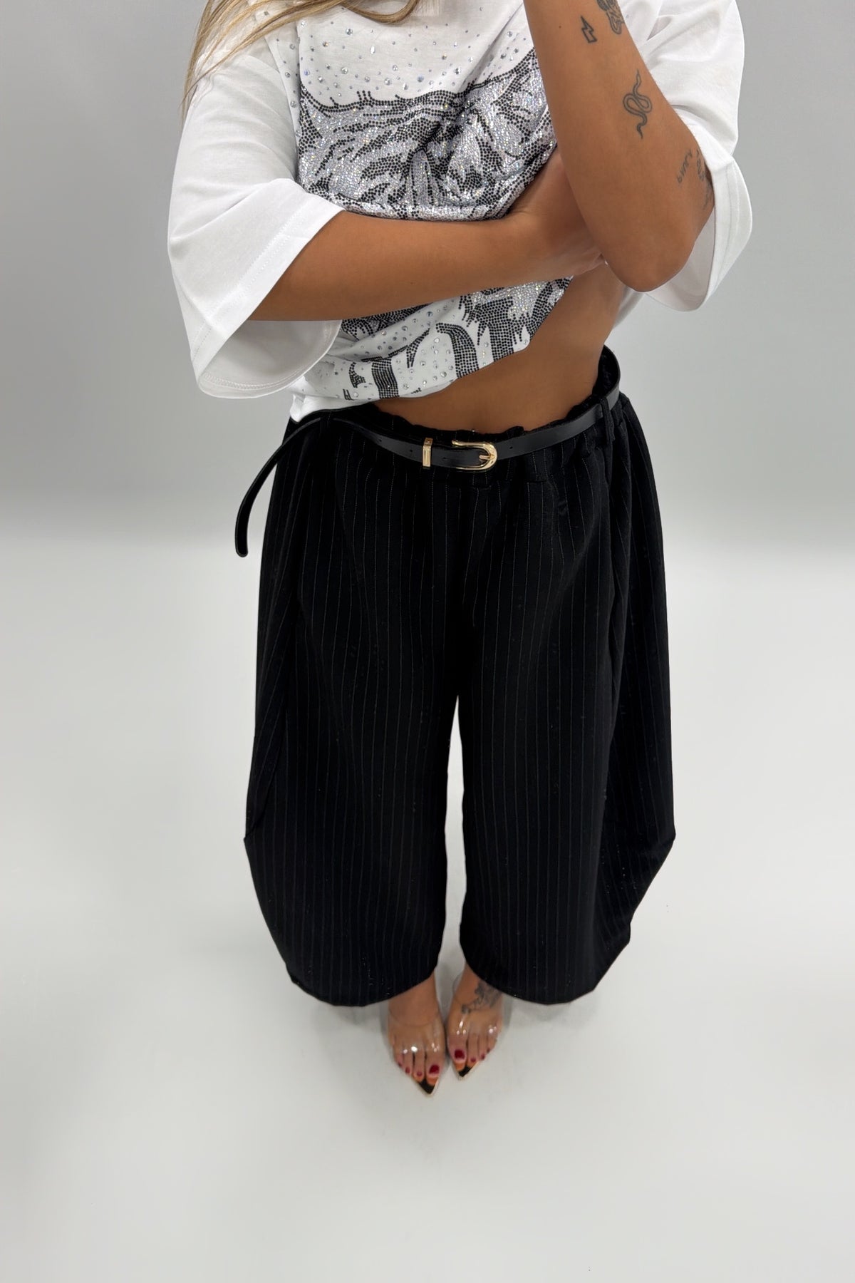 PANTALÓN BAHON CON CINTURÓN