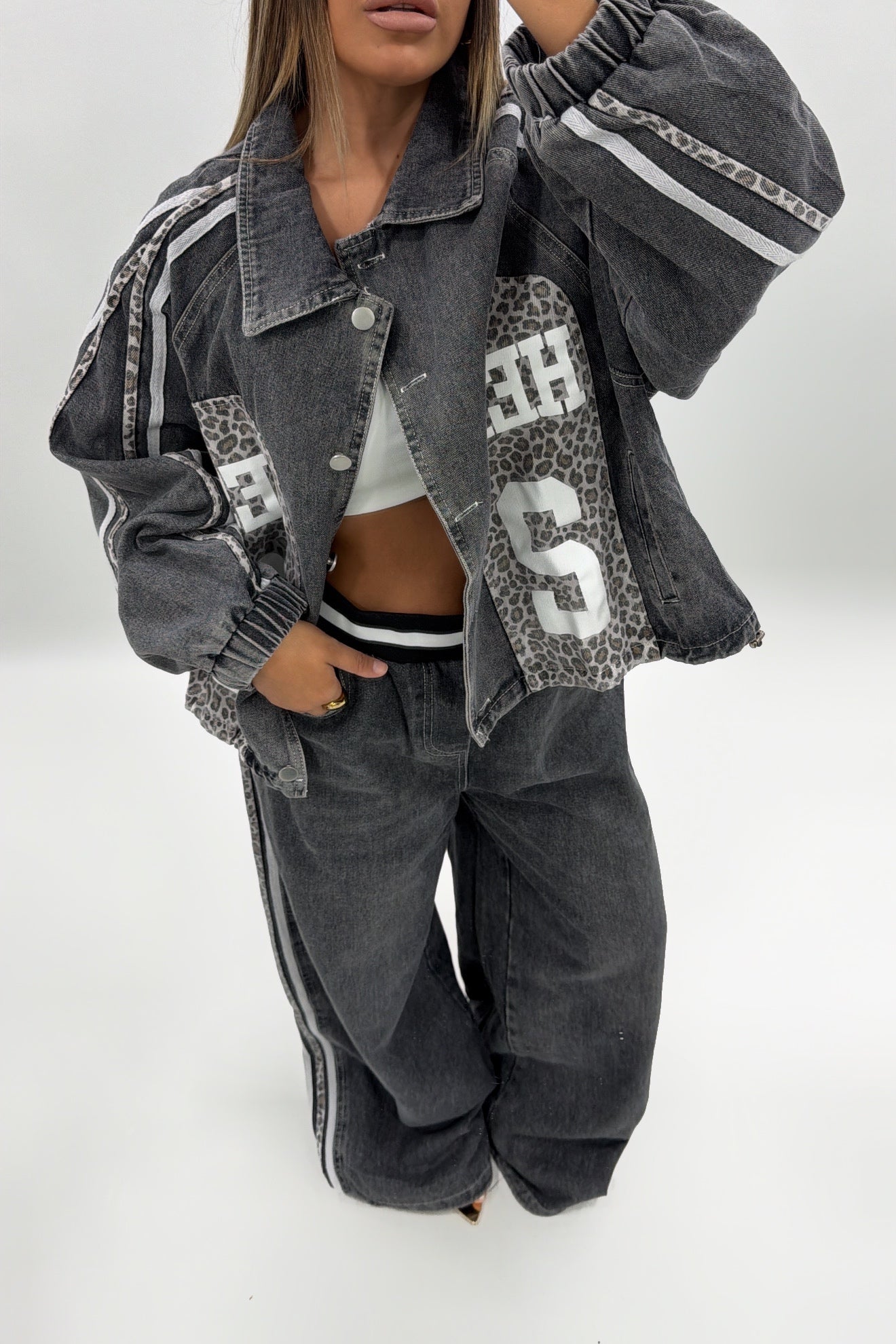 CONJUNTO DENIM COMBINE