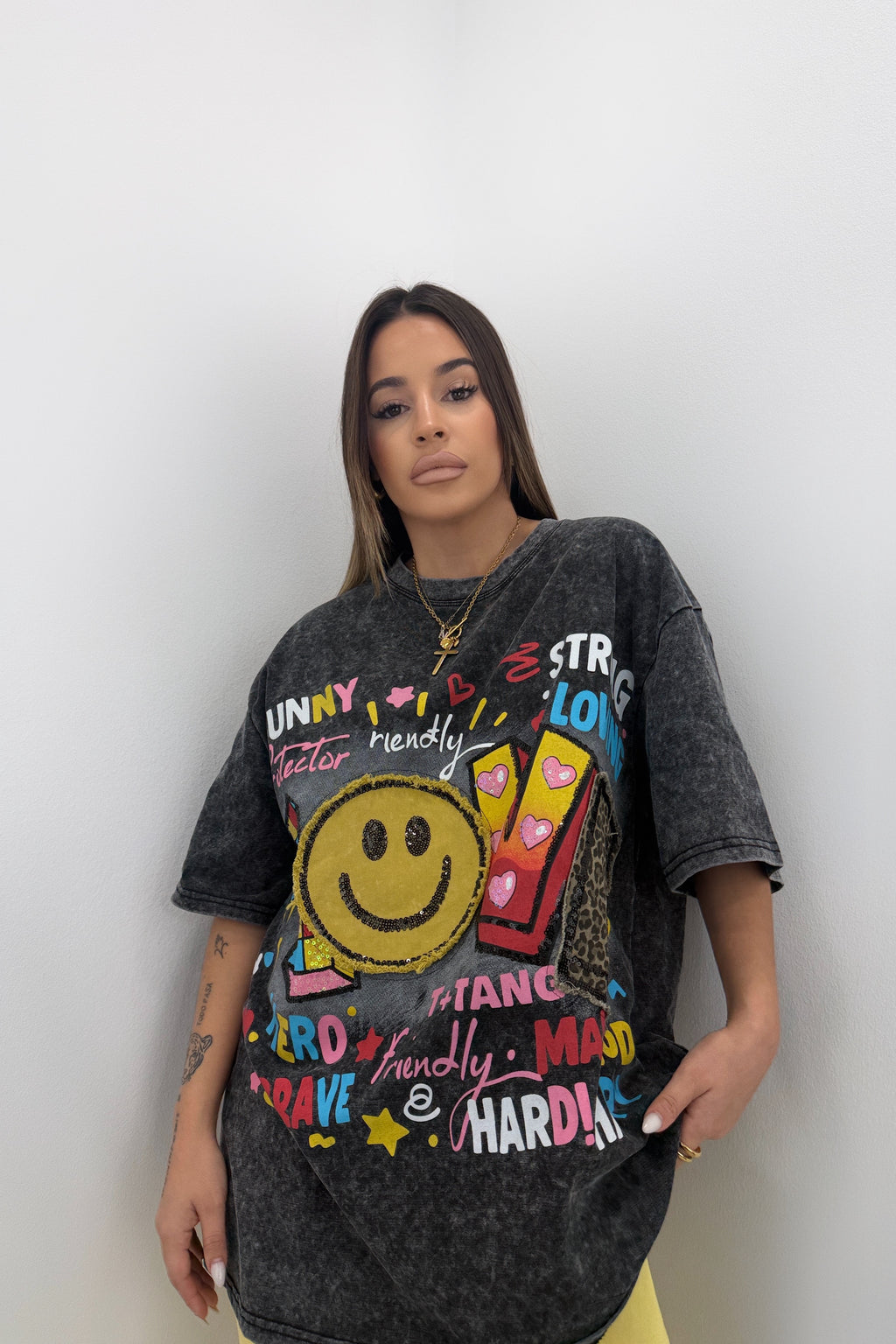 CAMISETA SMILEY