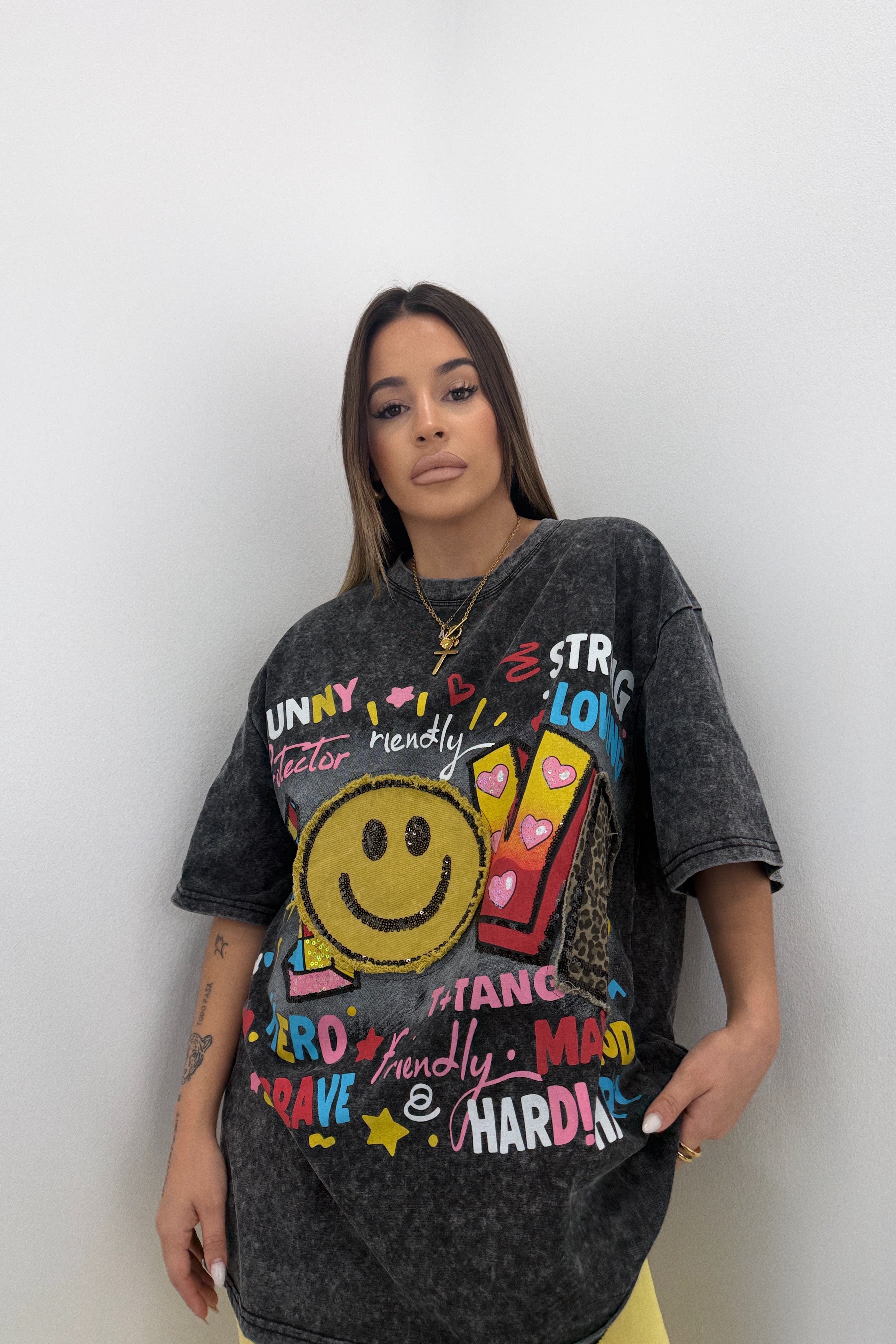 CAMISETA SMILEY